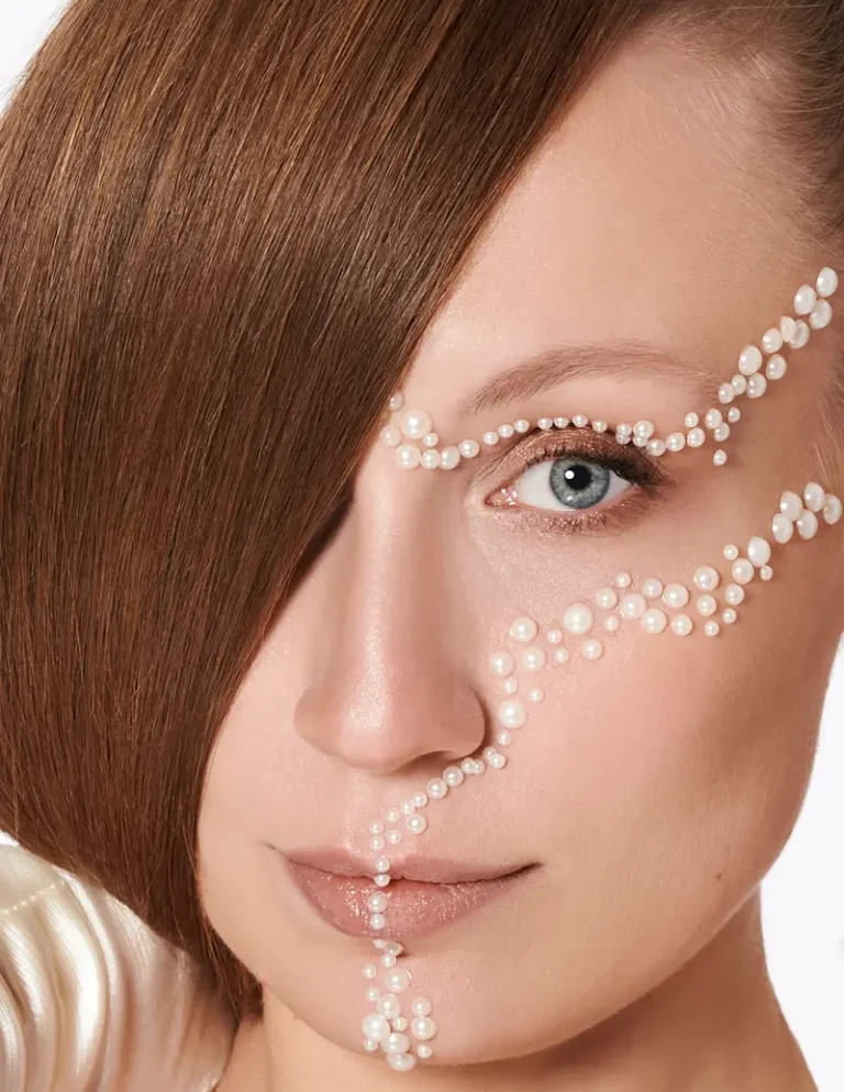 White pearls — BLOOM Magazine | The October Fashion & Beauty Edition | Vol.4 | 2022