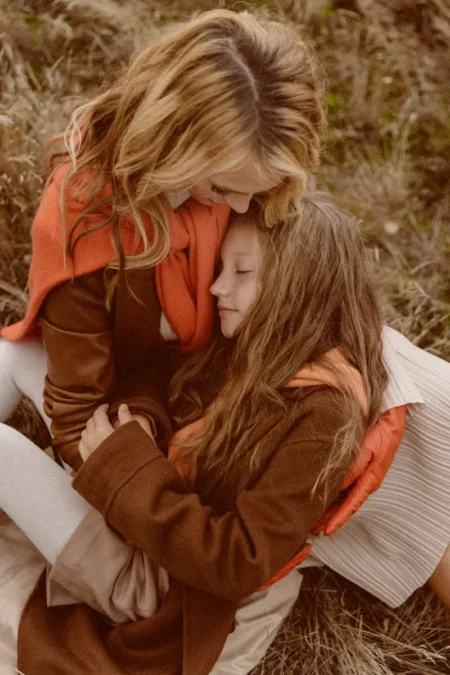 Tender feelings between mother and daughter — BLOOM Magazine, November 2022