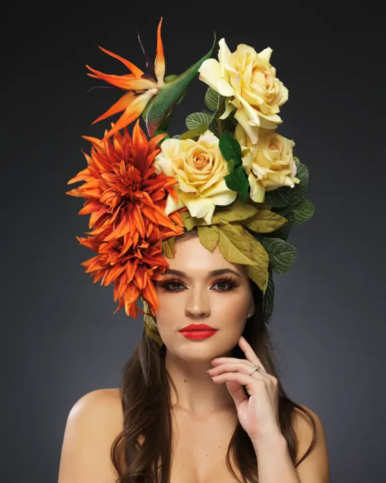 Fine art headdresses with Gemma Louise — BLOOM Magazine, November 2022