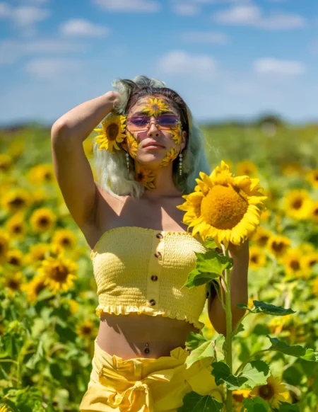 Sunflower Girl — BLOOM Magazine, April 2023