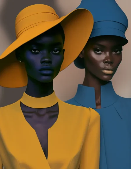 AI fashion fantasy — BLOOM Magazine, May 2023