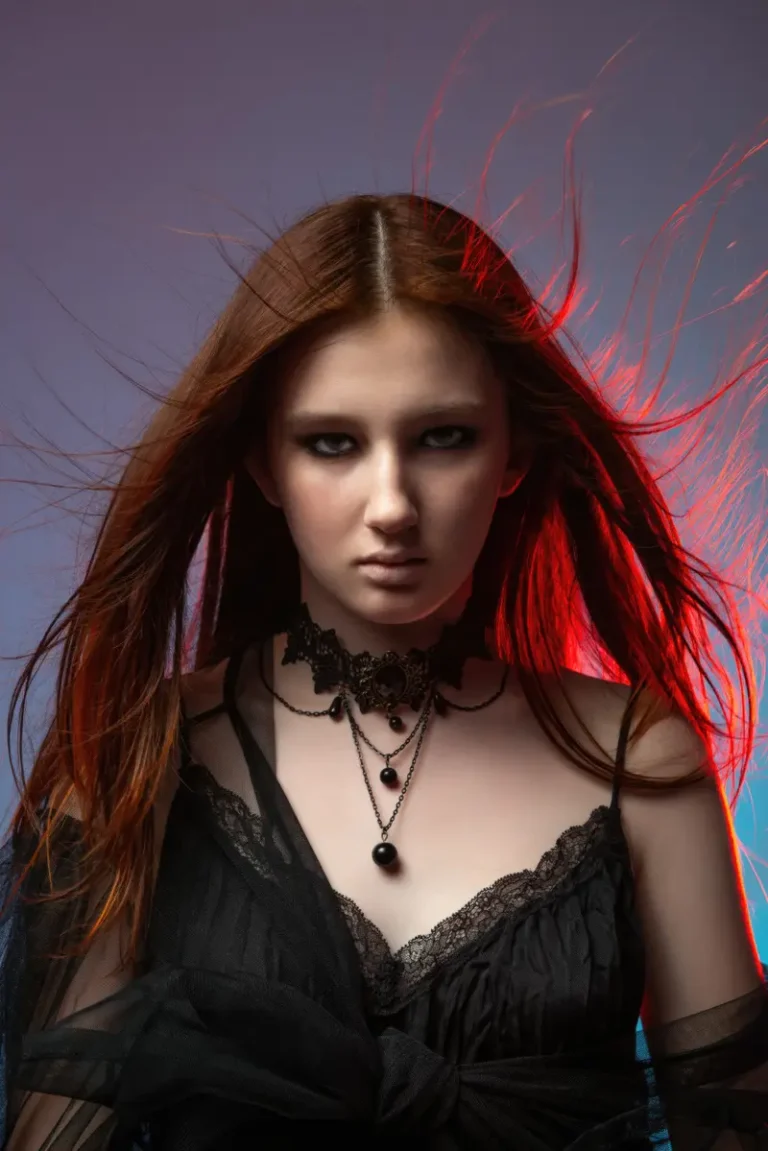 Shooting a young model in the studio — BLOOM Magazine, August 2023
