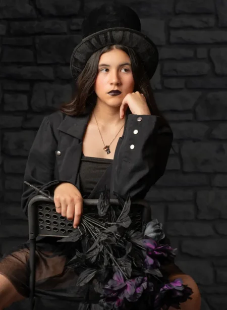 Her Mood is Dark, But Her Eyes are Bright — BLOOM Magazine, October 2023