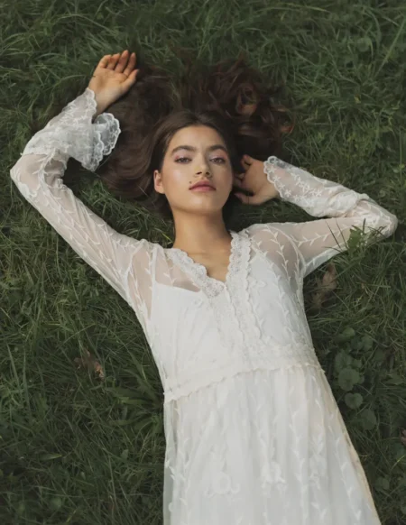 White and black in a park scenery — BLOOM Magazine, October 2023