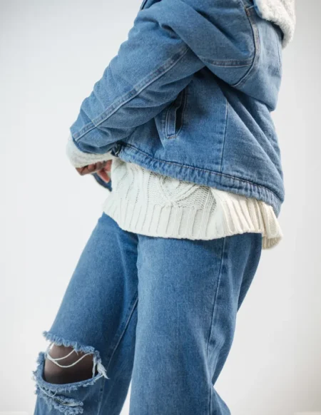 Denim Frostbite Finesse — BLOOM Magazine, December 2023