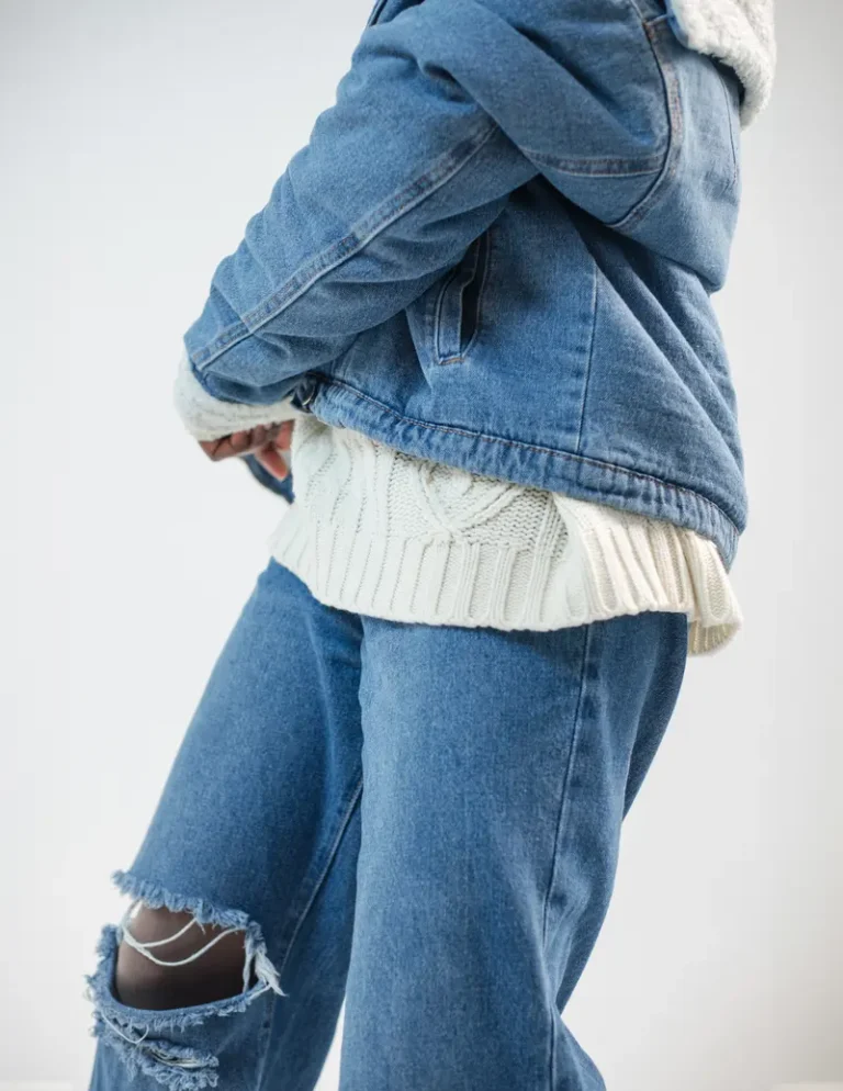 Denim Frostbite Finesse — BLOOM Magazine, December 2023