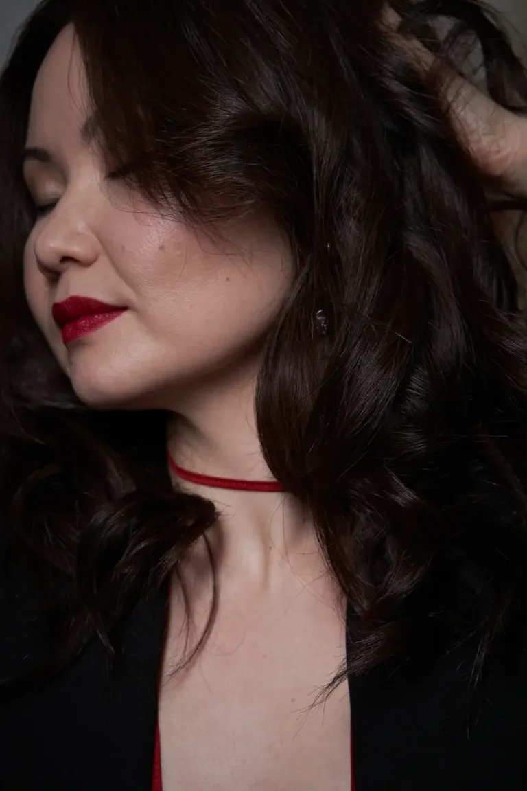 The woman in red — BLOOM Magazine | The January Fashion & Beauty Edition | Vol.2 | 2024