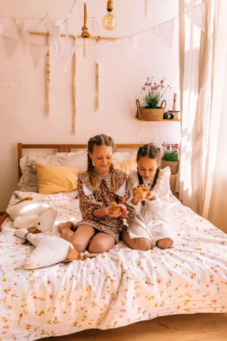Children's emotions in a house with chickens and ducklings — BLOOM Magazine, April 2024