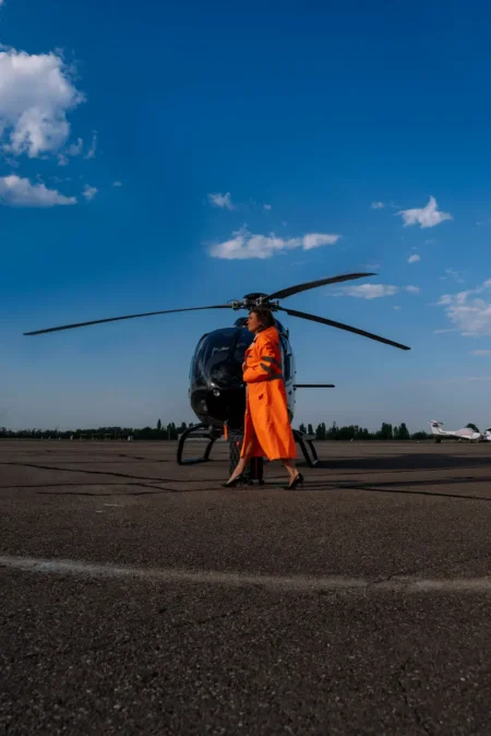 A bright and musical note in a black helicopter — BLOOM Magazine, August 2024
