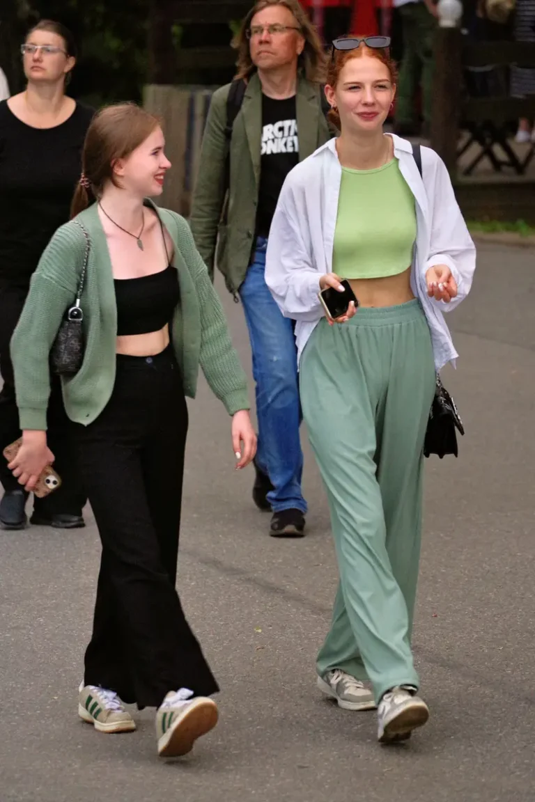 Girlfriends on a walk — BLOOM Magazine | The October Teen Edition | Vol.6 | 2024