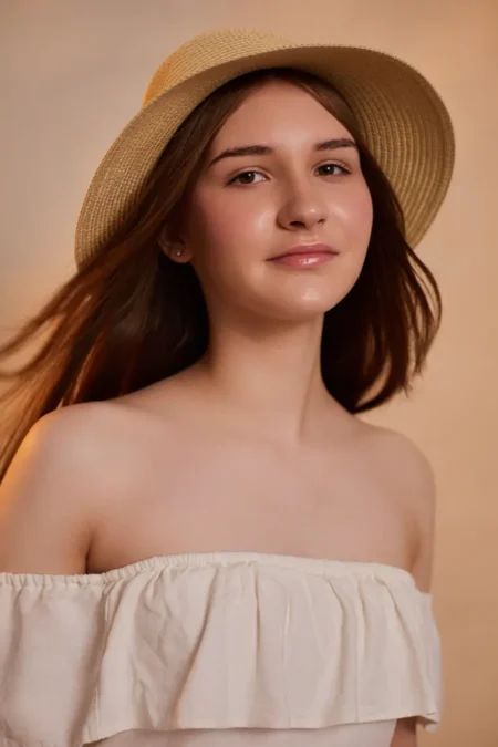 Fashion kids models, Alice — BLOOM Magazine, July 2025