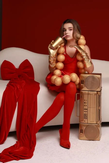 The mood color is red — BLOOM Magazine, January 2026