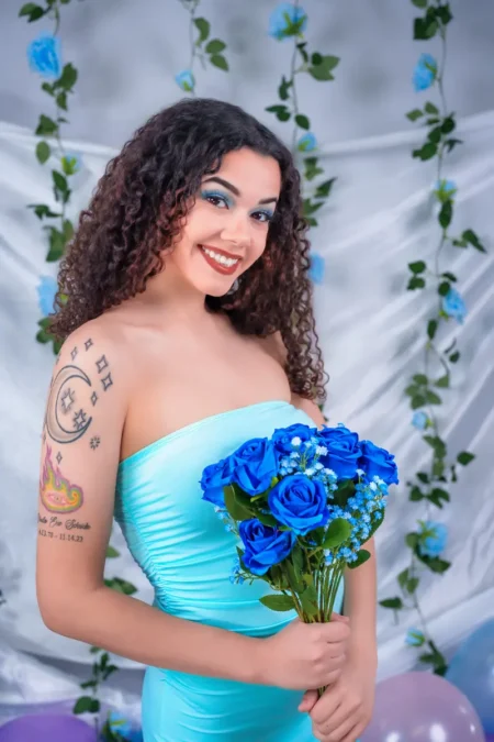 Aurora as Pretty As a Flower — BLOOM Magazine, February 2025