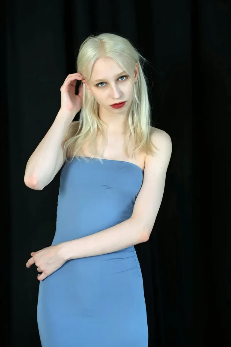 Bright Beth in blue dress. St. Petersburg — BLOOM Magazine | The April Teen Edition | Vol.8 | 2026
