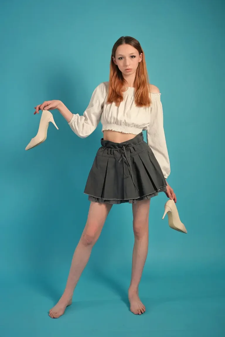 Long-legged Alyona Ts. barefoot — BLOOM Magazine | The May Teen Edition | Vol.6 | 2026