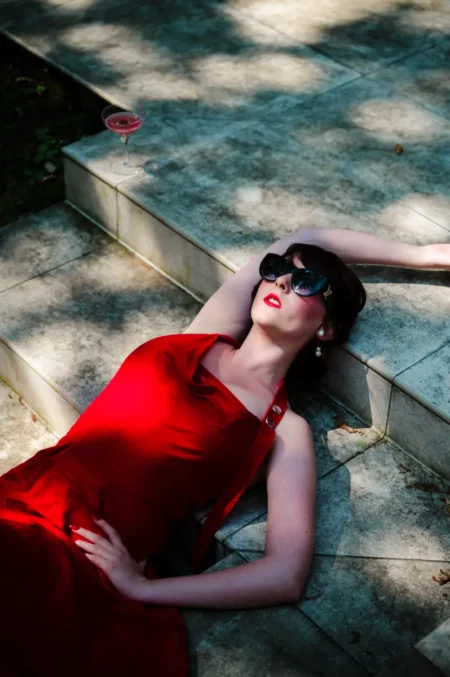Lady in Red — BLOOM Magazine, May 2025