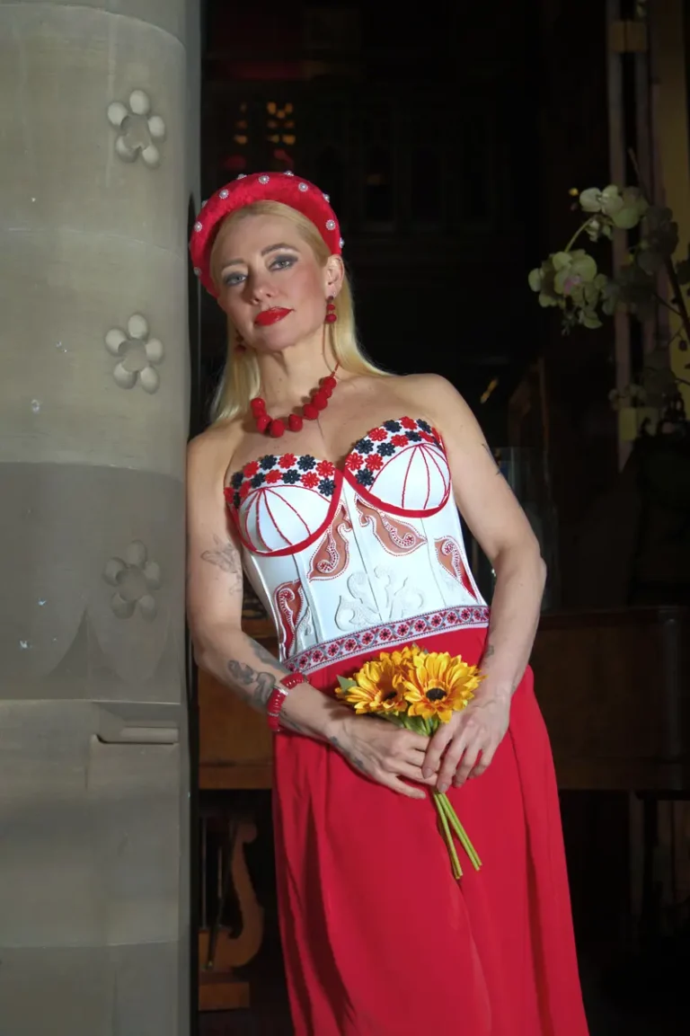 Wearing art inspired by Ukrainian heritage ! — BLOOM Magazine, June 2025
