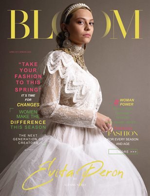 BLOOM Magazine — The April Fashion & Beauty Edition Vol. 10 2023 cover