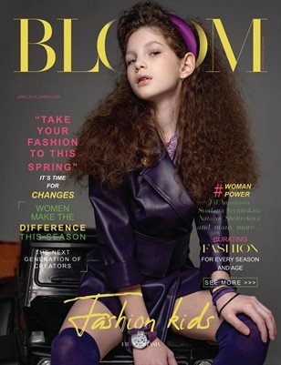 BLOOM Magazine — The April Fashion & Beauty Edition Vol. 17 2023 cover