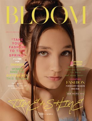 BLOOM Magazine — The April Fashion & Beauty Edition Vol. 28 2023 cover