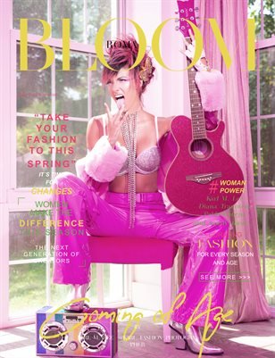 BLOOM Magazine — The April Fashion & Beauty Edition Vol. 34 2023 cover