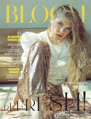 BLOOM Magazine — The August Fashion & Beauty Edition Vol. 1 2022 cover