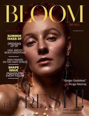 BLOOM Magazine — The August Fashion & Beauty Edition Vol. 10 2022 cover