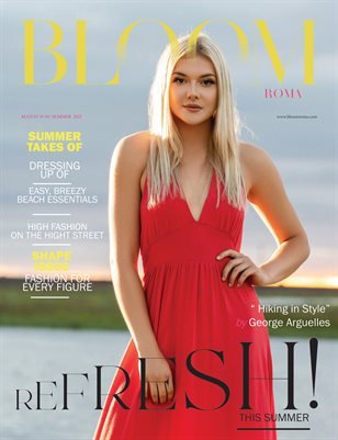BLOOM Magazine — The August Fashion & Beauty Edition Vol. 19 2022 cover