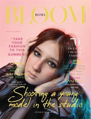 BLOOM Magazine — The August Fashion & Beauty Edition Vol. 4 2023 cover