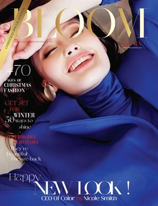 BLOOM Magazine — The December Christmas Edition Vol. 7 2022 cover