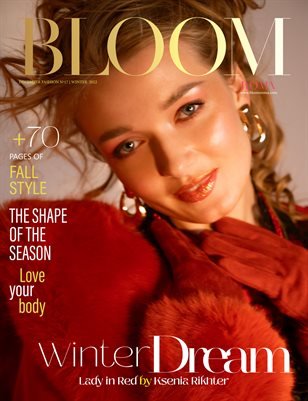 BLOOM Magazine — The December Fashion & Beauty Edition Vol. 21 2022 cover
