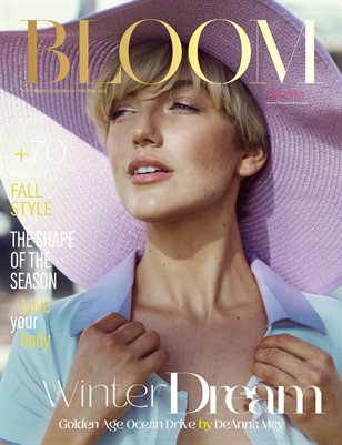 BLOOM Magazine — The December Fashion & Beauty Edition Vol. 6 2022 cover