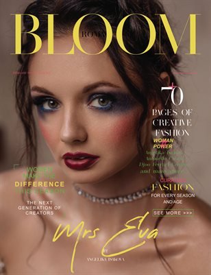 BLOOM Magazine — The February Fashion & Beauty Edition Vol. 5 2023 cover