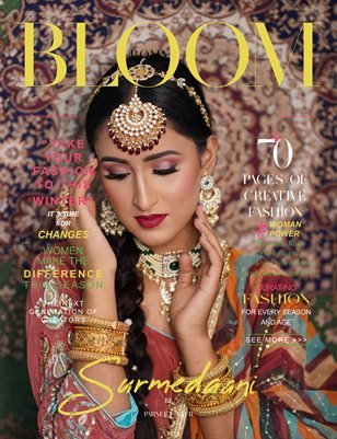 BLOOM Magazine — The January Fashion & Beauty Edition Vol. 19 2023 cover