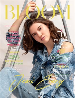 BLOOM Magazine — The January Fashion & Beauty Edition Vol. 3 2023 cover