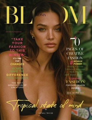 BLOOM Magazine — The January Fashion & Beauty Edition Vol. 4 2023 cover