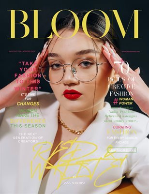 BLOOM Magazine — The January Fashion & Beauty Edition Vol. 8 2023 cover