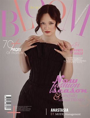BLOOM Magazine — The January Fashion Edition Vol. 8 2026 cover