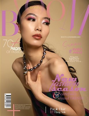 BLOOM Magazine — The July Fashion Edition Vol. 4 2025 cover
