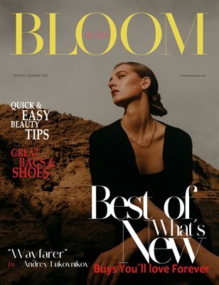 BLOOM Magazine — The June Fashion & Beauty Edition Vol. 3 2022 cover
