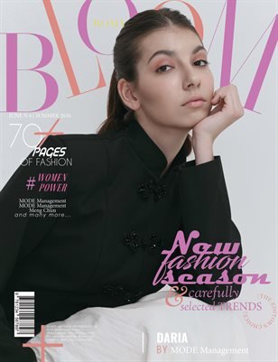 BLOOM Magazine — The June Fashion Edition Vol. 6 2026 cover