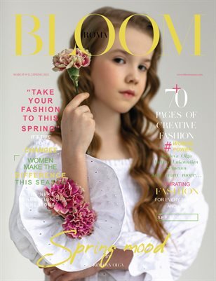 BLOOM Magazine — The March Fashion & Beauty Edition Vol. 12 2023 cover