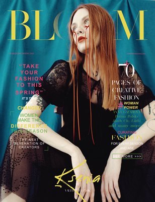 BLOOM Magazine — The March Fashion & Beauty Edition Vol. 6 2023 cover
