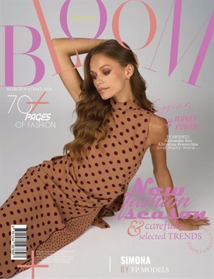 BLOOM Magazine — The March Fashion Edition Vol. 4 2026 cover