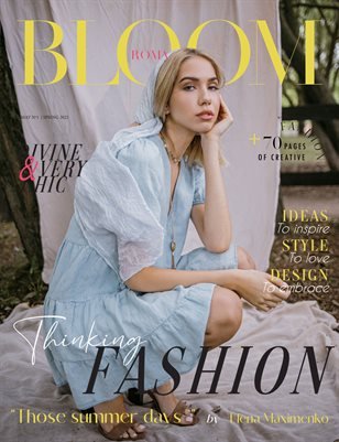 BLOOM Magazine — The May Fashion & Beauty Edition Vol. 1 2022 cover