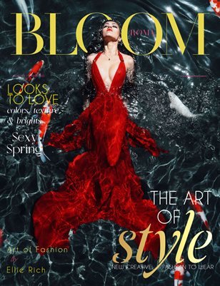 BLOOM Magazine — The May Fashion & Beauty Edition Vol. 3 2022 cover