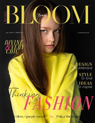BLOOM Magazine — The May Teen Edition Vol. 1 2022 cover