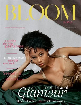 BLOOM Magazine — The October Fashion & Beauty Edition Vol. 2 2022 cover