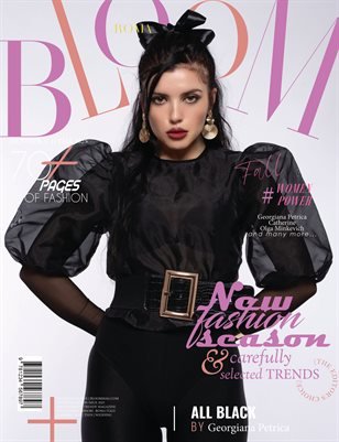 BLOOM Magazine — The October Fashion Edition Vol. 1 2025 cover