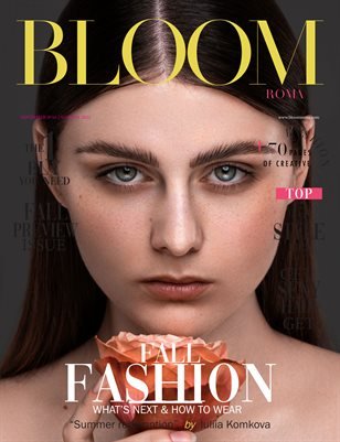 BLOOM Magazine — The September Fashion & Beauty Edition Vol. 11 2022 cover